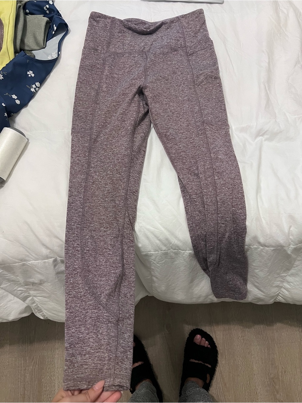 Balance Collection Heathered Mauve Leggings